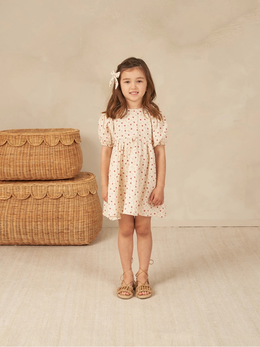 Rylee + Cru Phoebe Dress || Strawberry Fields size 8-9 years